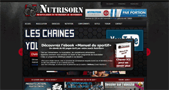 Desktop Screenshot of nutrisorn.fr