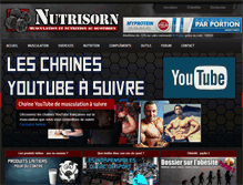 Tablet Screenshot of nutrisorn.fr